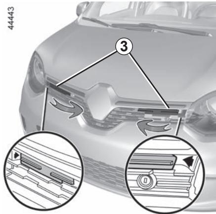 RENAULT Twingo 3 Phase 2 (2019) - Déverrouillage de sécurité capot - 1