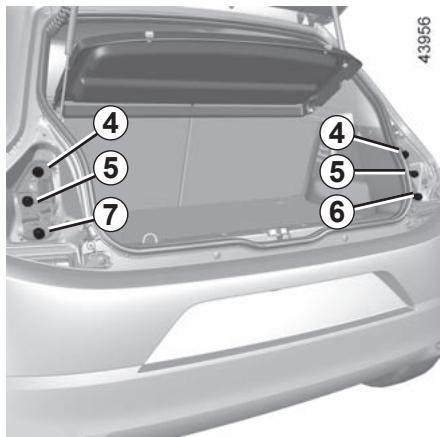 RENAULT Twingo 3 Phase 2 (2019) - FEUX ARRIÈRE ET LATERAUX : remplacement des lampes (2/3) - 1