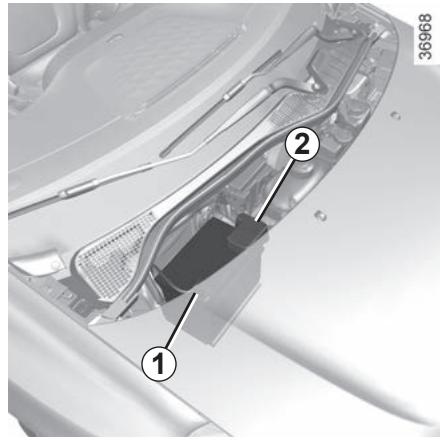 RENAULT Twingo 3 Phase 2 (2019) - Démarage avec la batterie d'un autre vehicule - 2