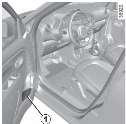 RENAULT Twingo 3 Phase 2 (2019) - RANGEMENTS, AMÉNAGEMENTS HABITACLE (1/4) - 1