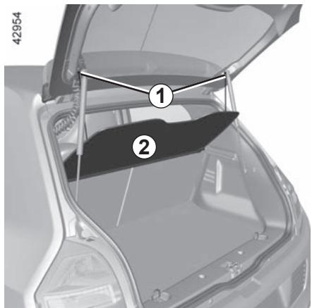 RENAULT Twingo 3 Phase 2 (2019) - CACHE-BAGAGES, TABLETTE ARRIÈRE - 1