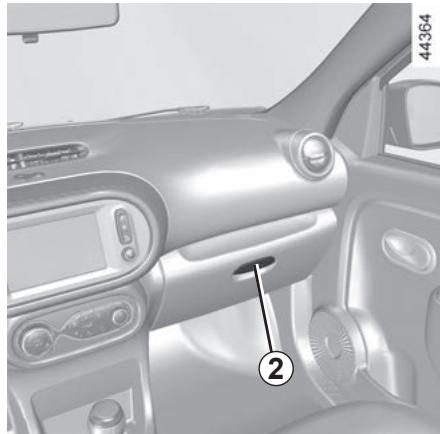 RENAULT Twingo 3 Phase 2 (2019) - RANGEMENTS, AMÉNAGEMENTS HABITACLE (1/4) - 3
