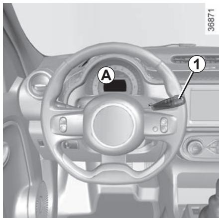 RENAULT Twingo 3 Phase 2 (2019) - HEURE ET TEMPERATURE EXTÉRIEURE (1/2) - 1