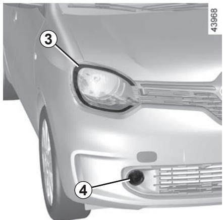 RENAULT Twingo 3 Phase 2 (2019) - PROJECTEURS AVANT : remplacement des lampes (2/2) - 1
