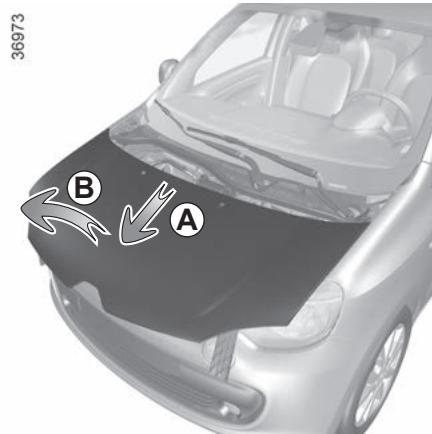RENAULT Twingo 3 Phase 2 (2019) - Déverrouillage de sécurité capot - 2