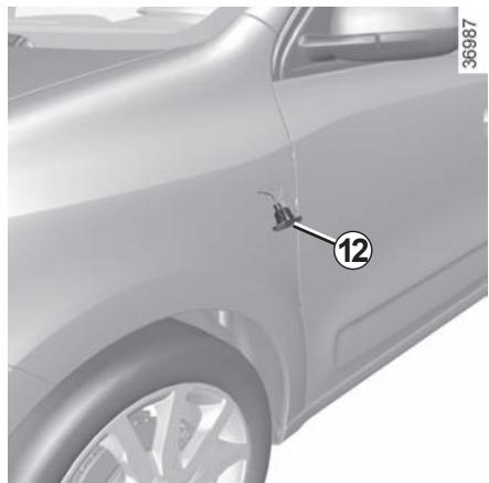 RENAULT Twingo 3 Phase 2 (2019) - Éclaireurs plaque d'immatriculation - 1