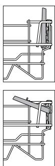 HOTPOINT-ARISTON HFC3C33WX - AJUSTER LA HAUTEUR DU PANIER SUPÉRIEUR - 2