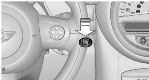 MINI Countryman (2010-2014) - BOUTON START/STOP - 1