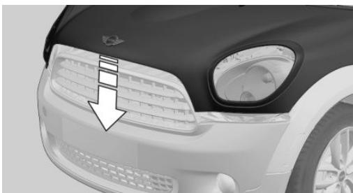 MINI Countryman (2010-2014) - Fermeture du capot moteur - 1