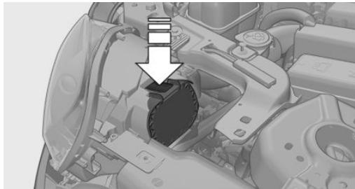 MINI Countryman (2010-2014) - Accès à l'ampoule dans le compartmentement moteur - 1