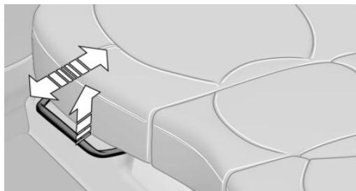 MINI Countryman (2010-2014) - Réglage longitudinal - 1