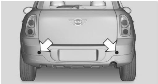 MINI Countryman (2010-2014) - Points de fixation - 1