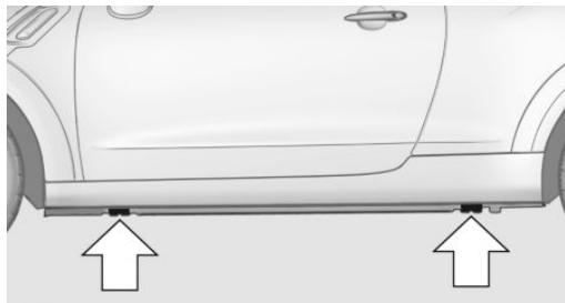 MINI Countryman (2010-2014) - Prises pour cric - 2