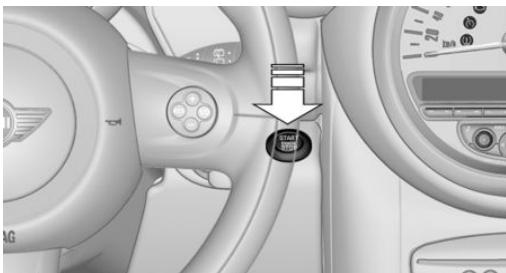 MINI Countryman (2010-2014) - Démarrage du moteur - 1