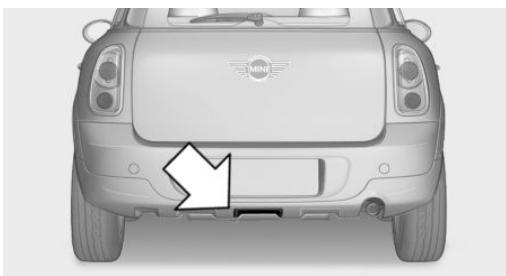 MINI Countryman (2010-2014) - Support de boule d'attelage, prise de remorque - 1