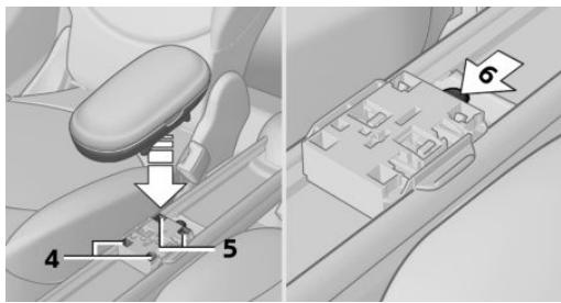 MINI Countryman (2010-2014) - Poser le porte-lunettes - 1