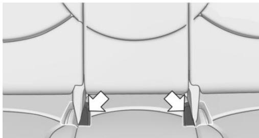 MINI Countryman (2010-2014) - Ranger la ceinture de sécurité centrale - 1