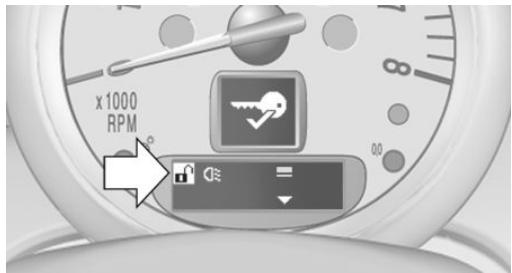 MINI Countryman (2010-2014) - Réglage des signaux de confirmation - 3