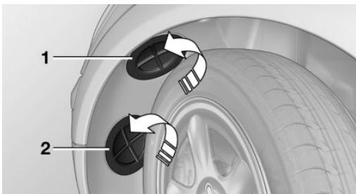 MINI Countryman (2010-2014) - Accès aux ampoules par le passage de roue - 1