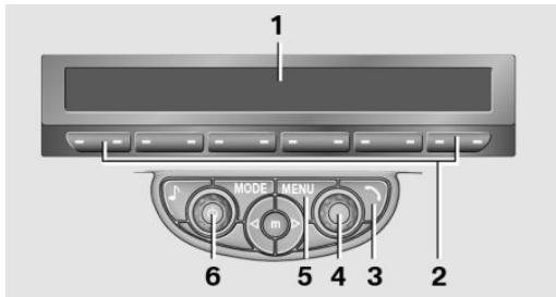 MINI Paceman (2010-2014) - ORGANES DE COMMANDE - 1