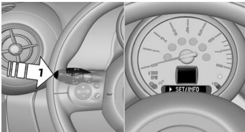 MINI Paceman (2010-2014) - Principe de commande - 1
