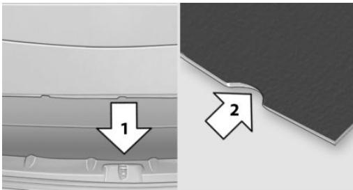 MINI Paceman (2010-2014) - Accès au compartiment de rangement - 1