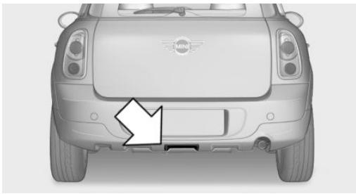 MINI Paceman (2010-2014) - Support de boule d'attelage, prise de remorque - 1