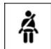 MINI Paceman (2010-2014) - Rappel de bouclage de ceinture pour conducteur et passager avant - 1