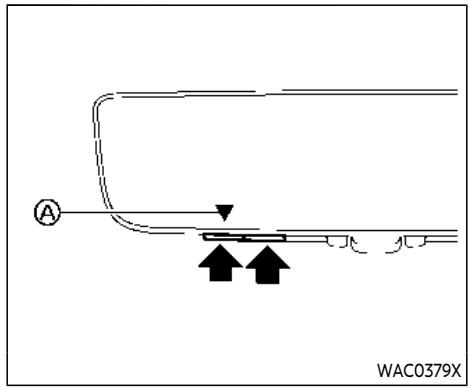 INFINITI QX80 (2022) - UTILISATION DE LA COMMUNICATION BIDIRECTIONNELLE AVEC L'OUVRE-PORTE DE GA- RAGE - 1