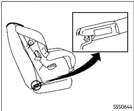 INFINITI QX80 (2022) - Sangles d'attache d'extension LATCH - 1