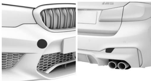 BMW M5 F90 (2017-2023) - Filetage pour anneau de remorquage - 1