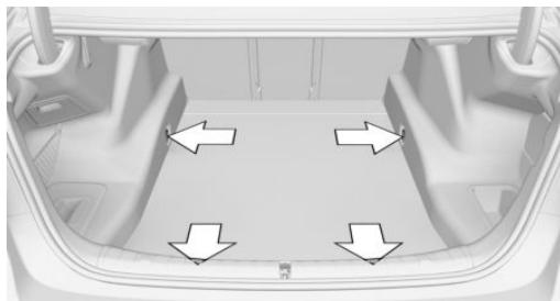 BMW M5 F90 (2017-2023) - Anneaux d'arrimage - 1