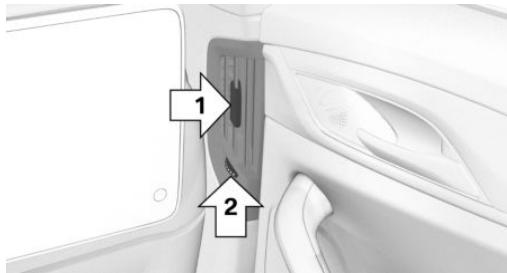 BMW M5 F90 (2017-2023) - Ventilation à l'arrière, sur les côtés - 1