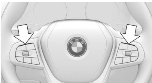 BMW M5 F90 (2017-2023) - Affichages sur le volant - 1