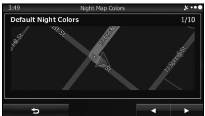 SUBARU BRZ (2017) - Map Settings (Paramètres de la carte) - 3
