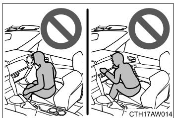 SUBARU BRZ (2017) - Precautions avec les airbags SRS - 1