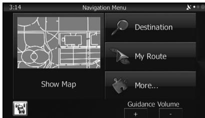 SUBARU BRZ (2017) - Menu de navigation - 1