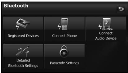SUBARU BRZ (2017) - ■ Affichage de Detailed Bluetooth Settings (Options BT détaillées) pour l'appareil - 2