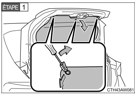 SUBARU BRZ (2017) - Éclairages de plaque d'immatriculation - 1