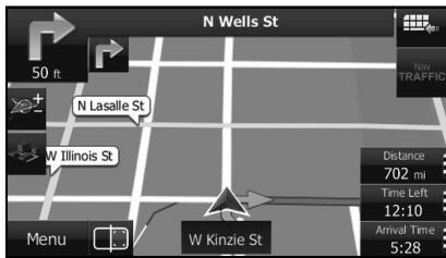 SUBARU BRZ (2017) - Navigation sur la carte - 5