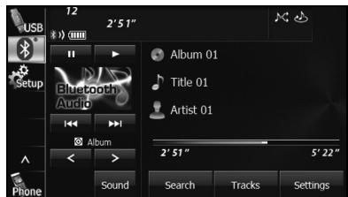 SUBARU BRZ (2017) - <Écran des fonctions du lecteur de fichiers video USB> - 3