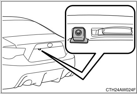 SUBARU BRZ (2017) - 2-4. Utilisation des autres systèmes de conduite Caméra de rétrovision - 1