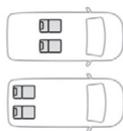 CITROEN Jumpy 3 (2016-2023) - Siège(s) individuel(s) arrêté sur rails - 3