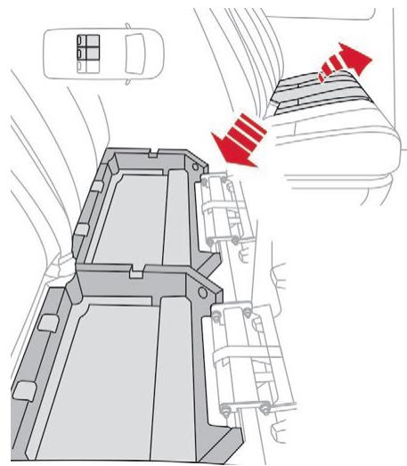 CITROEN Jumpy 3 (2016-2023) - Bacs de rangement sous assises - 1