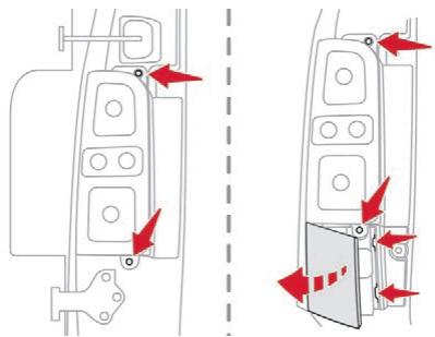 CITROEN Jumpy 3 (2016-2023) - Feux arrêté - 2