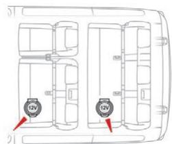 CITROEN Jumpy 3 (2016-2023) - Prise(s) 12 V - 3