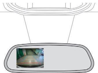 CITROEN Jumpy 3 (2016-2023) - Caméra de recul avec visualisation sur le rétroviseur interieur - 2