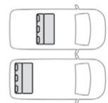 CITROEN Jumpy 3 (2016-2023) - Banquette monobloc fixe - 3