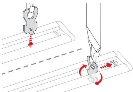 CITROEN Jumpy 3 (2016-2023) - Fixations du bas (derrière le rang 1) - 2
