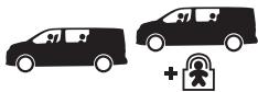 CITROEN Jumpy 3 (2016-2023) - Emplacement des sièges enfants ISOFIX - 1